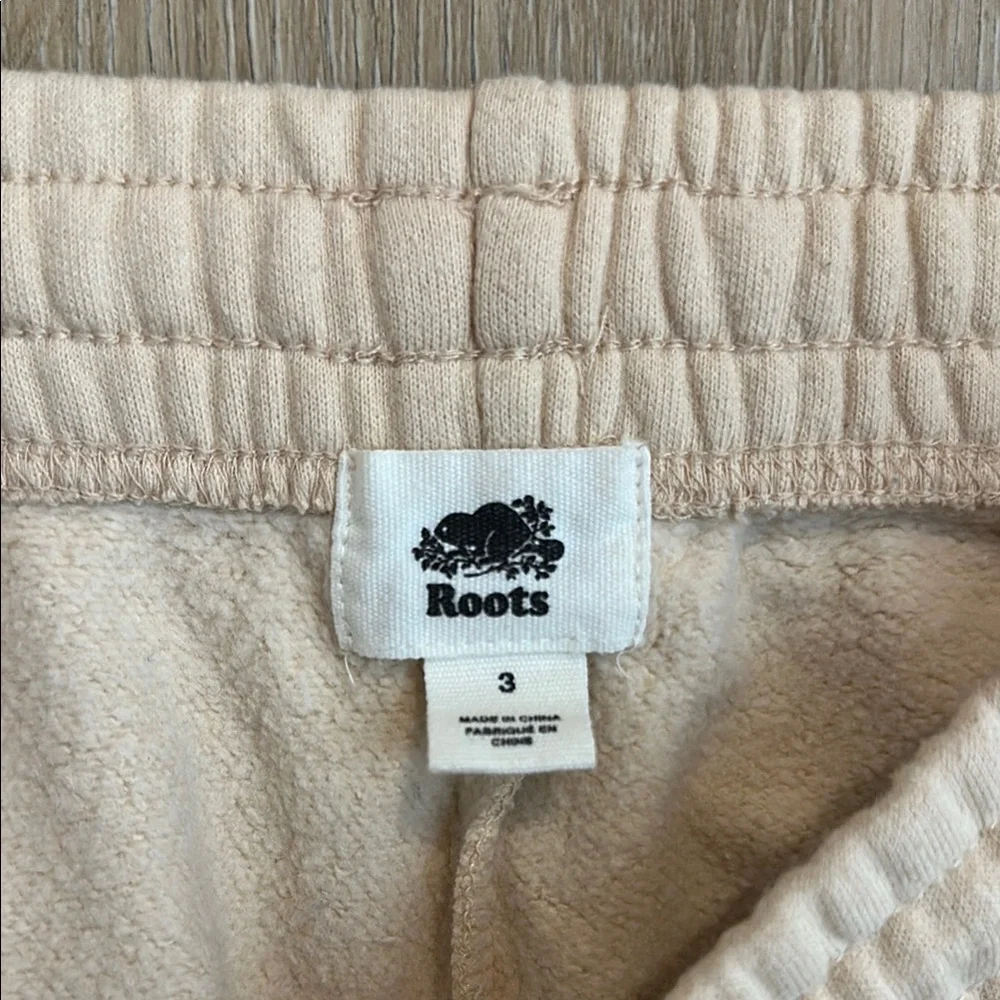Women’s Beige Roots Sweatpants - Picture 2 of 4